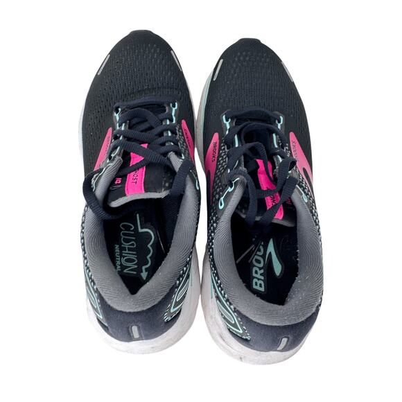 Brooks Ghost 14 Sneaker Running Shoes Women's‎ 7 Black Cushioned  Lace Up - Picture 4 of 11
